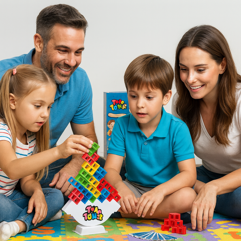 Tower Game For Kids & Adults