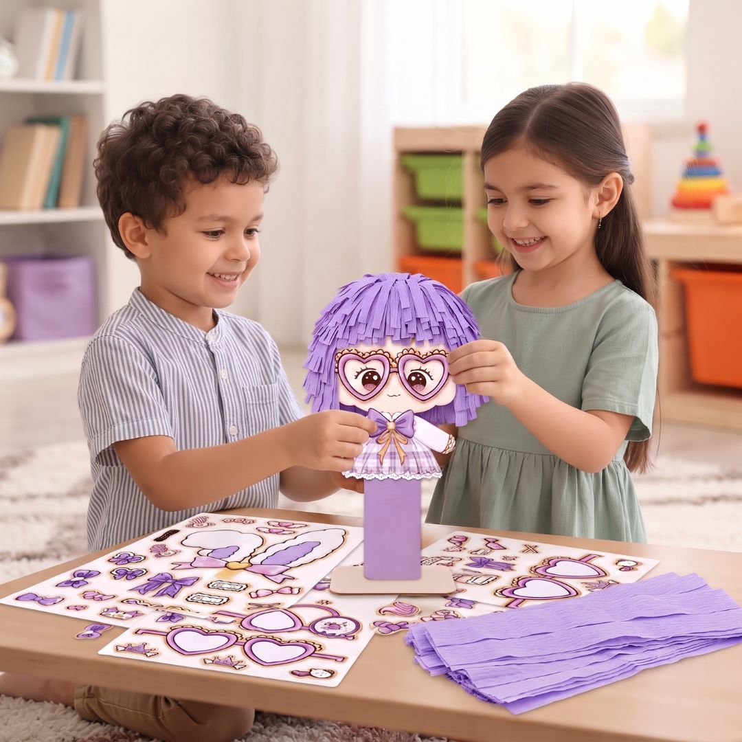 LittleStylist - DIY Hair Styling Sticker Kit