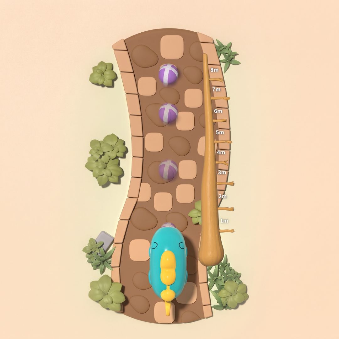 DinoBlast - Sticky Ball Target Game