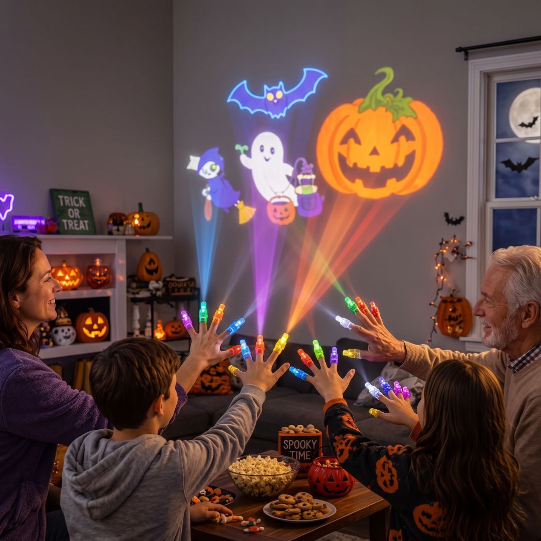 SpookyBeam - Spooky Halloween Finger Projectors
