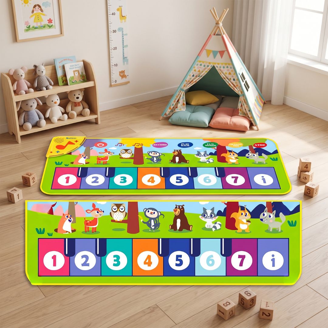MusicStep - Interactive Piano Play Mat for Kids