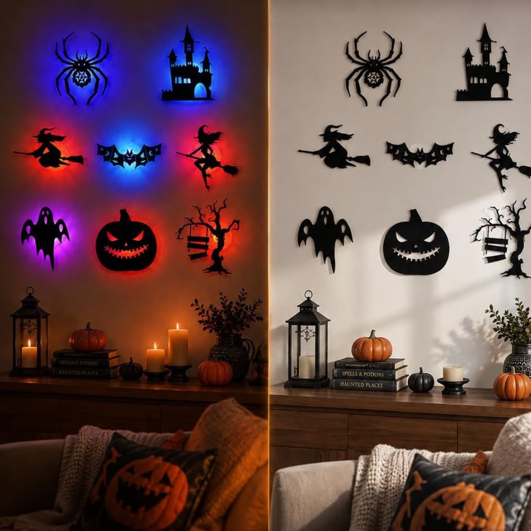 SpookyWalls - 3D Halloween Wall Decorations for Kids