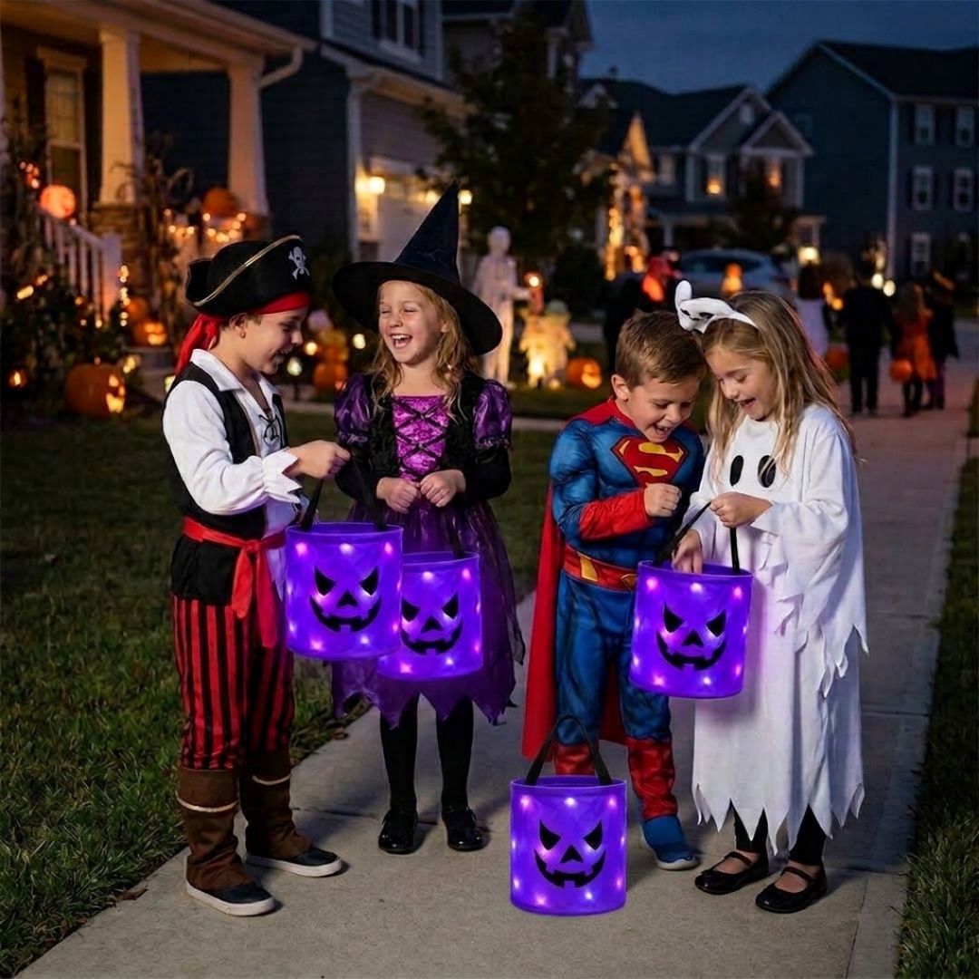 GlowTreat - Light-Up Halloween Candy Bag