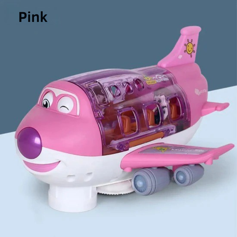 Adventure airplane for little explorers