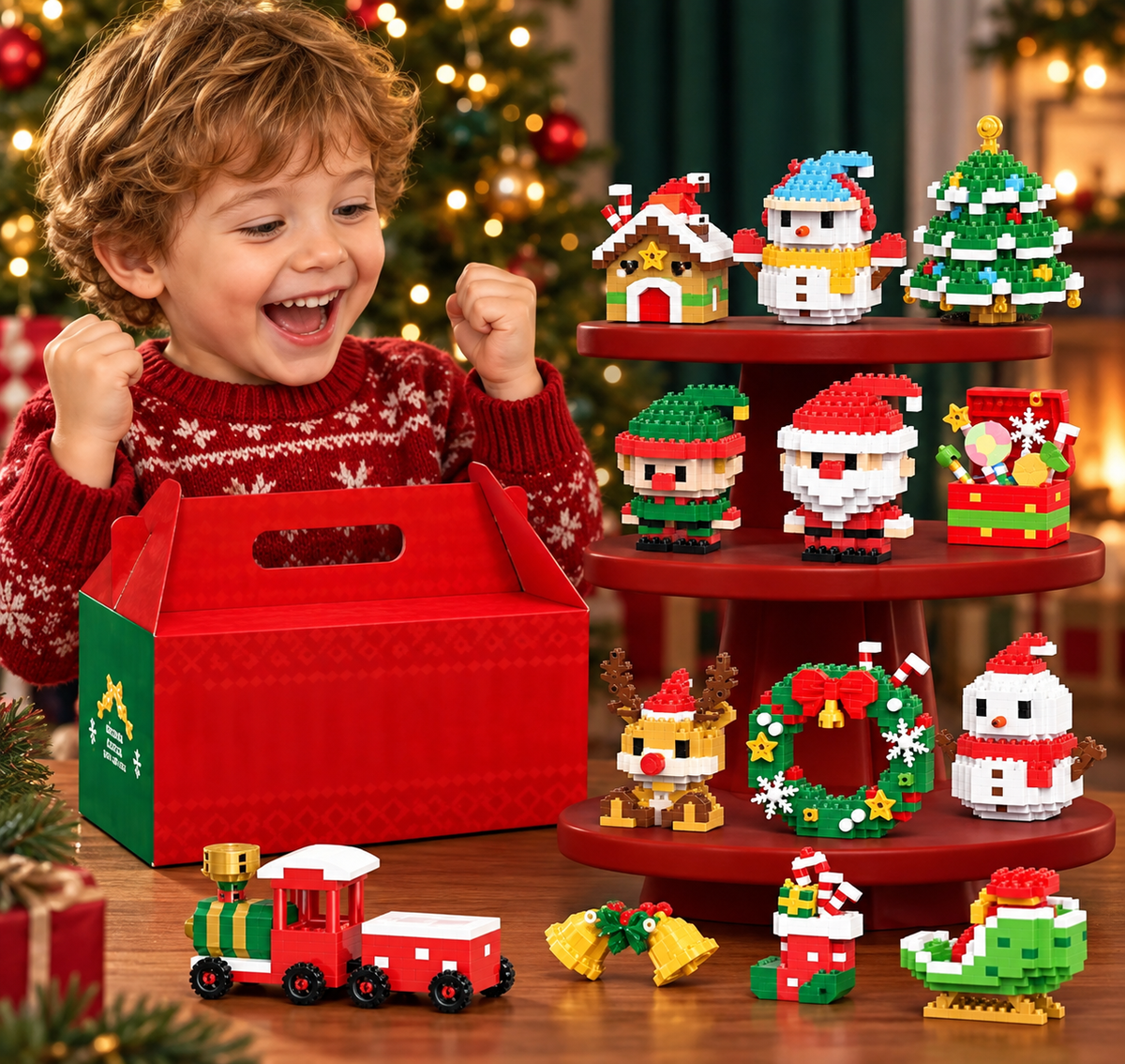 MerryBuilders - Christmas Building Block Figures
