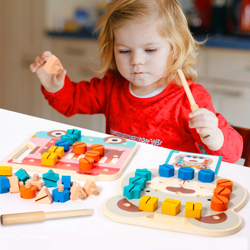 Montessori Bear Color Plate