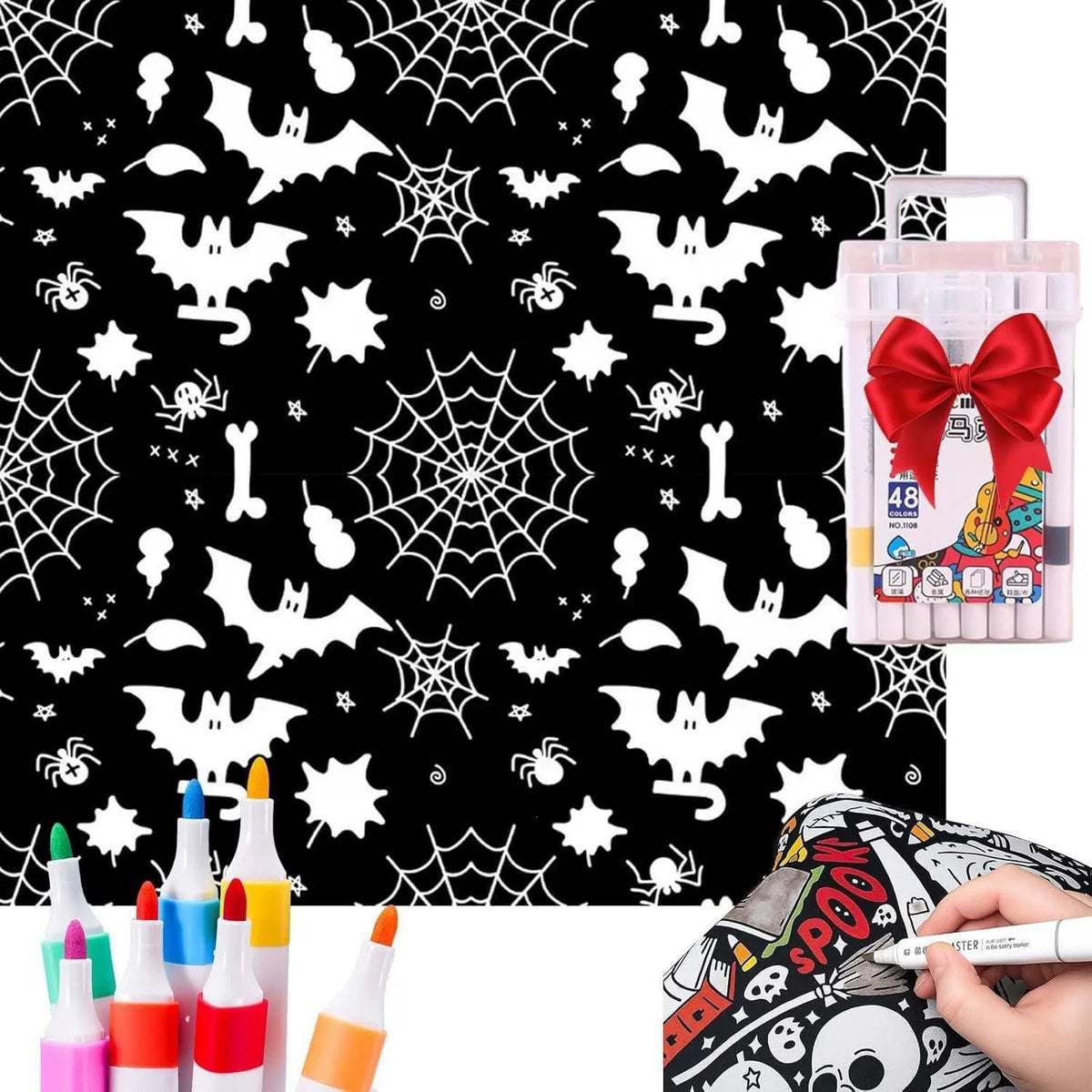 DoodleBlanket - Washable Colouring Blanket for Kids