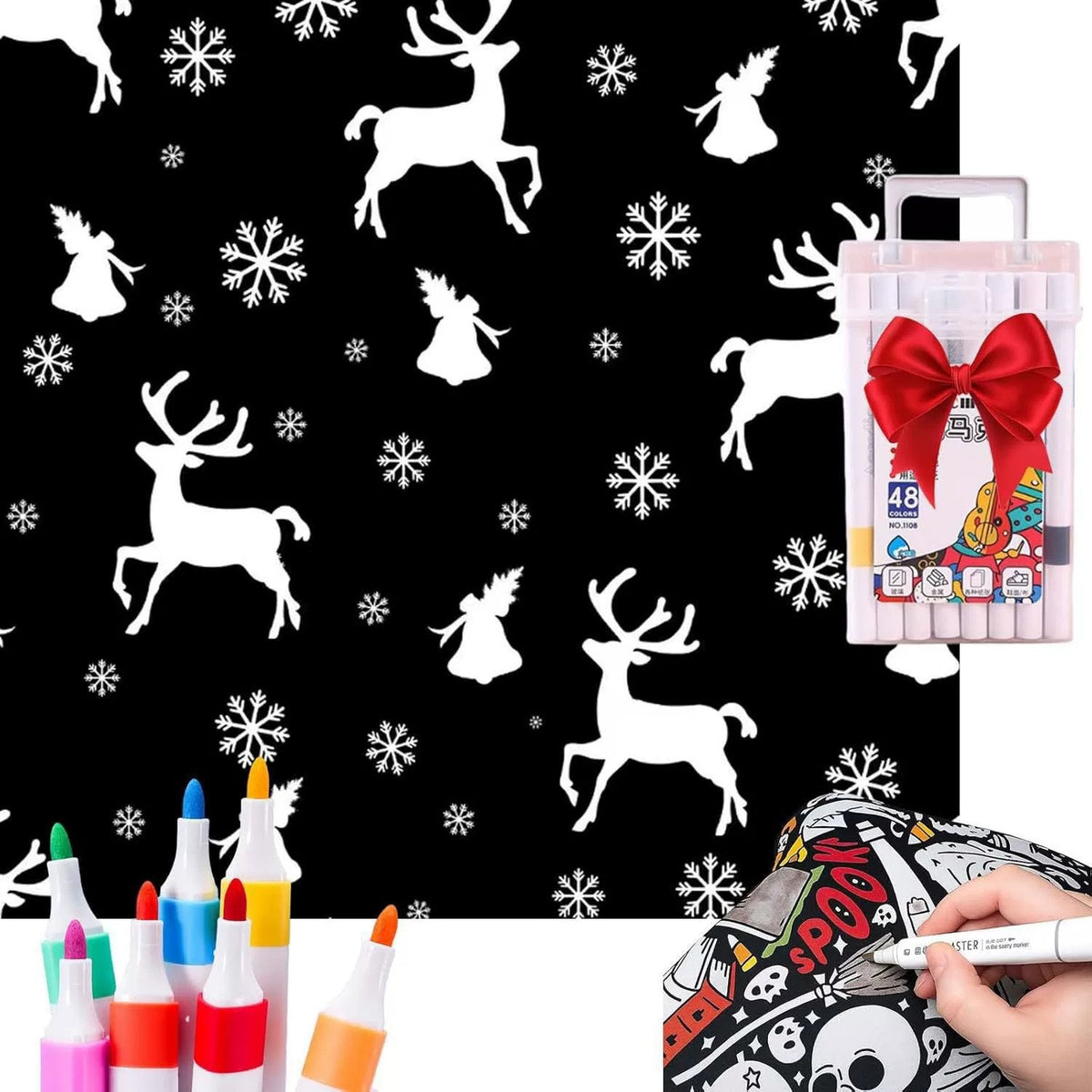 DoodleBlanket - Washable Colouring Blanket for Kids