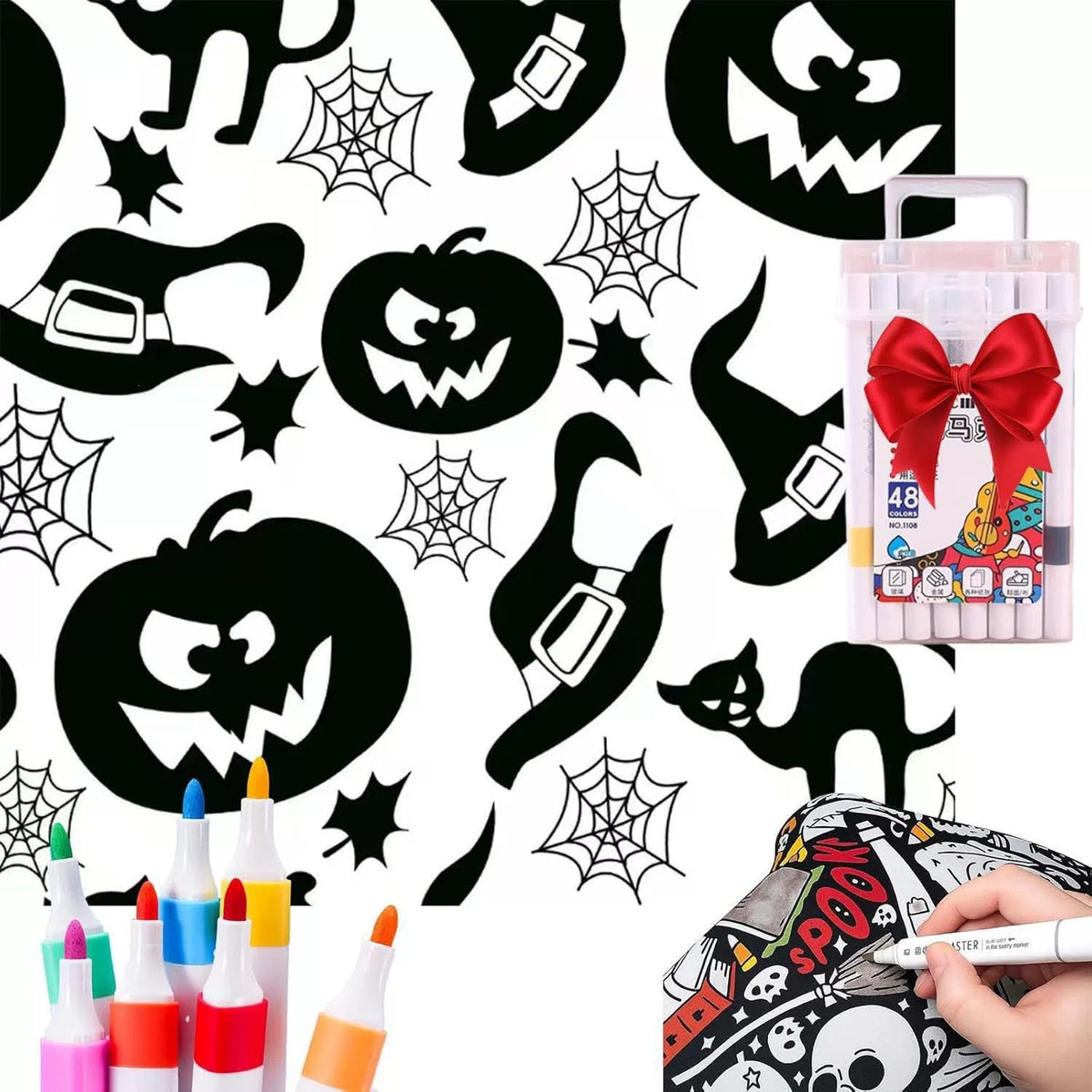 DoodleBlanket - Washable Colouring Blanket for Kids