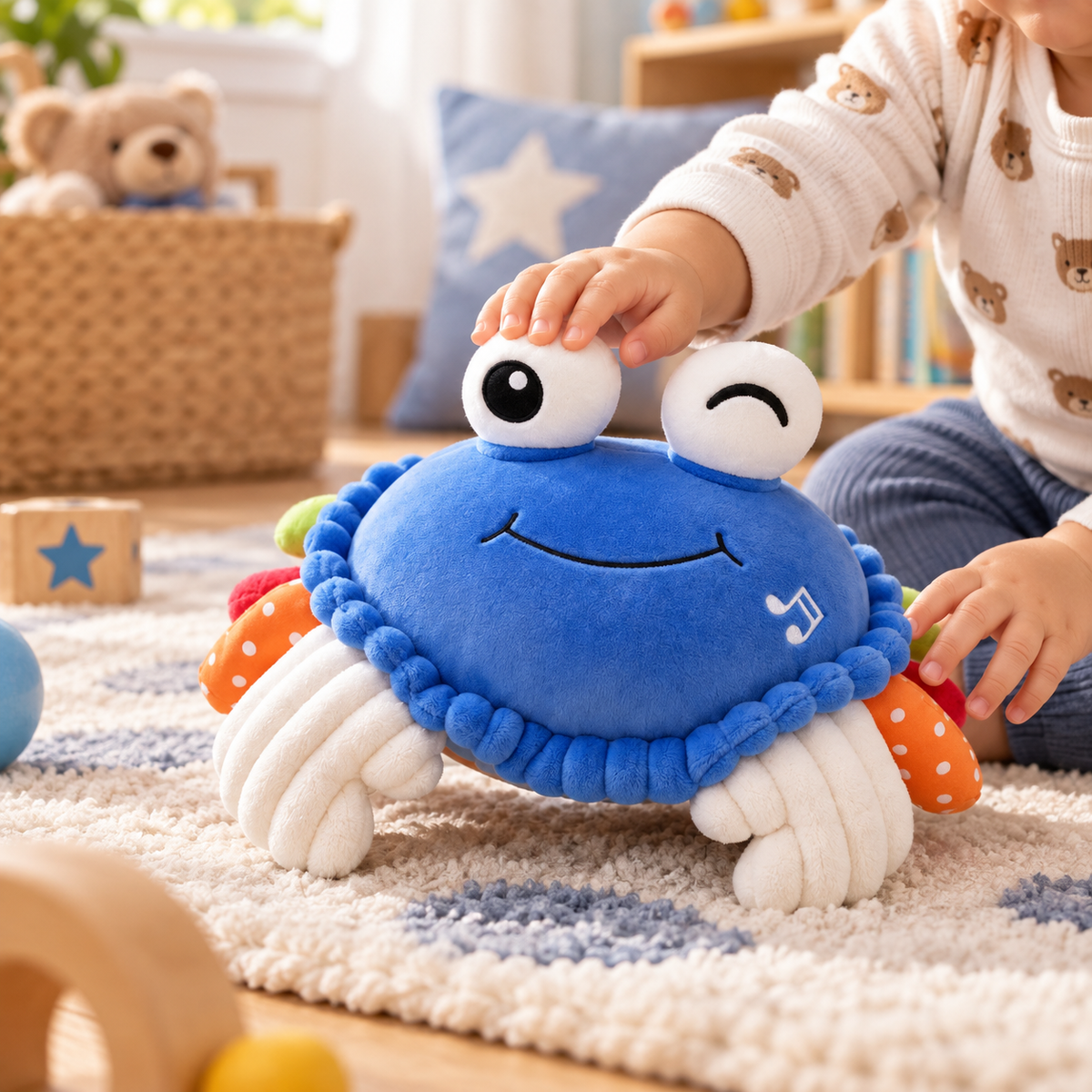 GroovyCrab - Musical Dancing Crab Toy