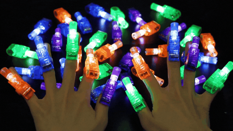 SpookyBeam - Spooky Halloween Finger Projectors