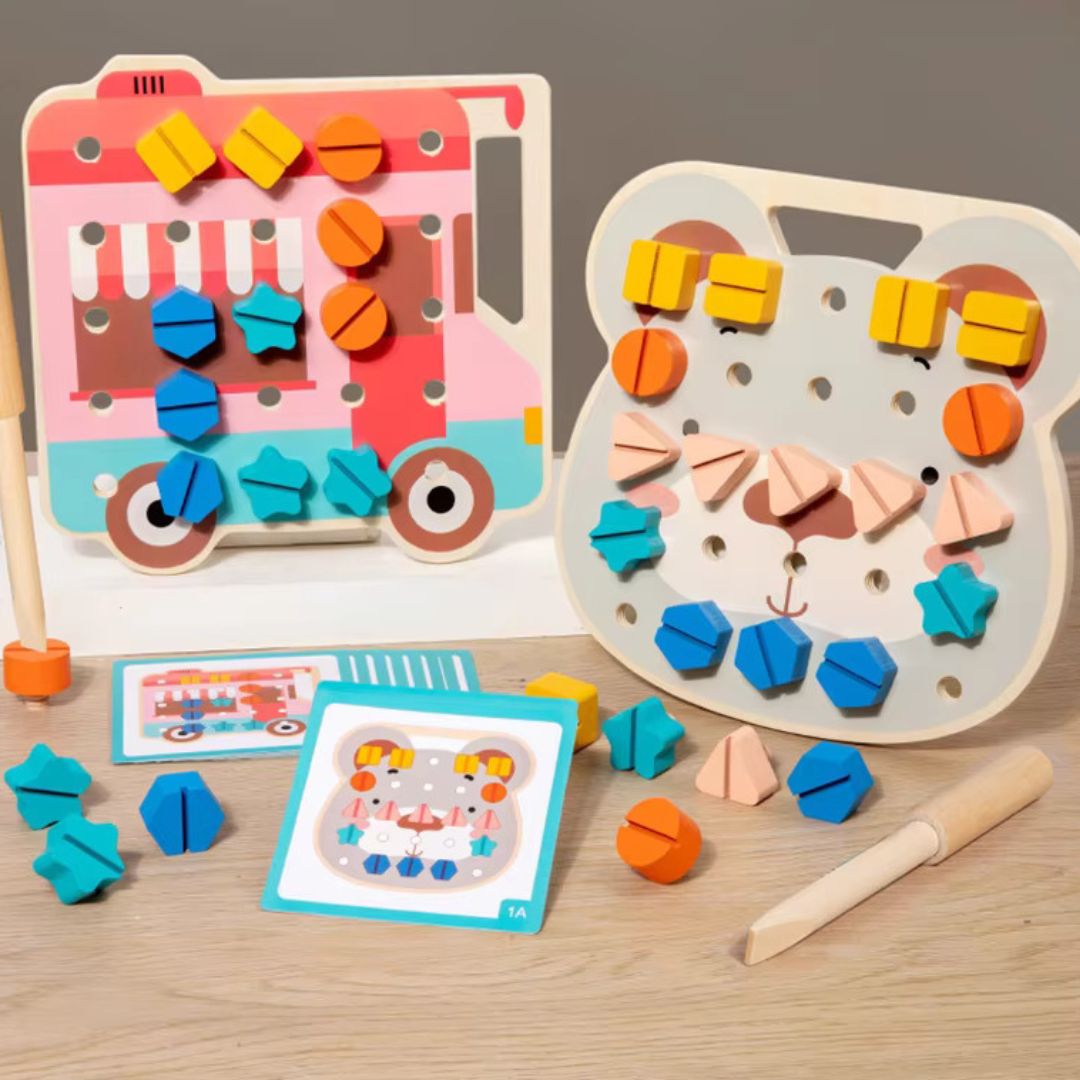 Montessori Bear Color Plate