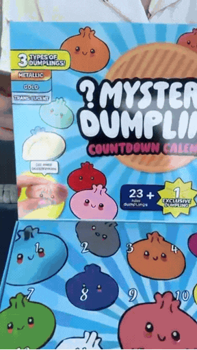 MerrySquish - Christmas Squishy Surprise Dumplings Calendar