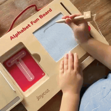 TraceMate - Wooden Letters & Numbers Learning Board