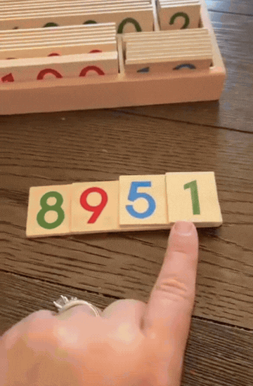 MathsMate - Fun Wooden Counting Game