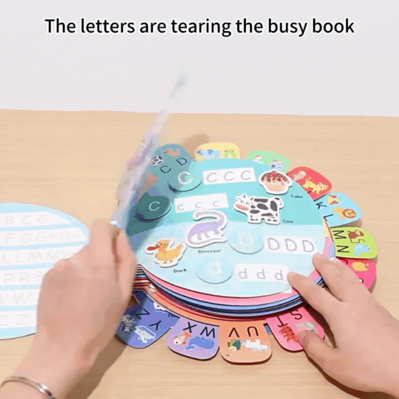 Montessori Alphabet Busy Book