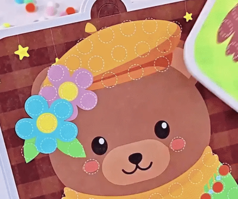 FuzzyBuddies - Pom Pom Animal Craft Kit