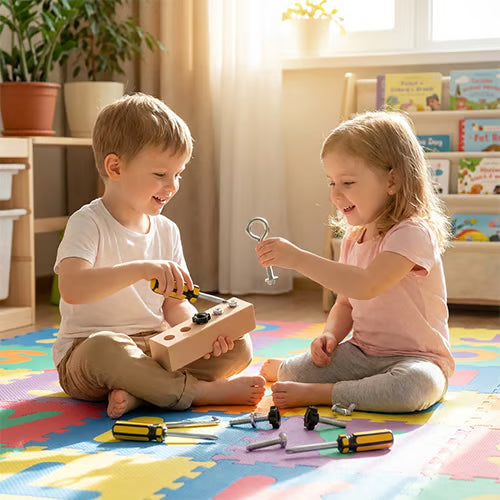 SmartScrew Montessori Busy Board