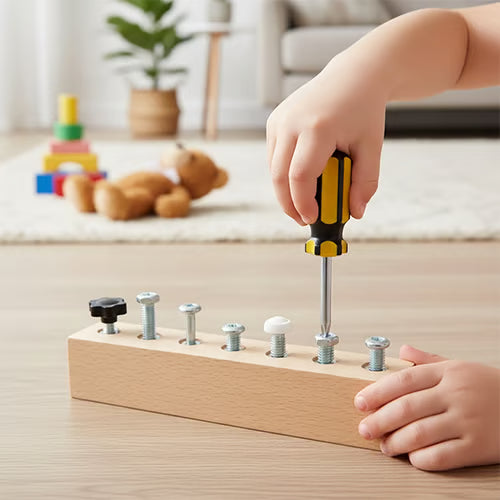 SmartScrew Montessori Busy Board