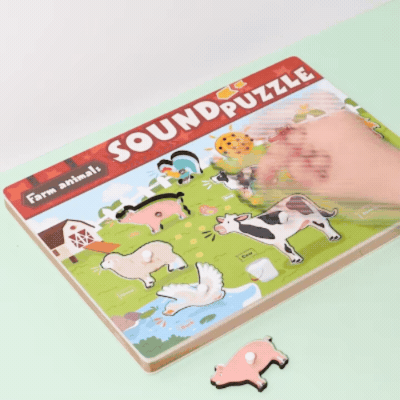 SoundMatch - Interactive Wooden Sound Puzzle