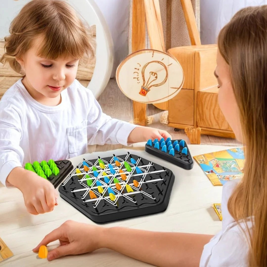 Triangles Rackets Game Triangle Strategy Game – KangooKids