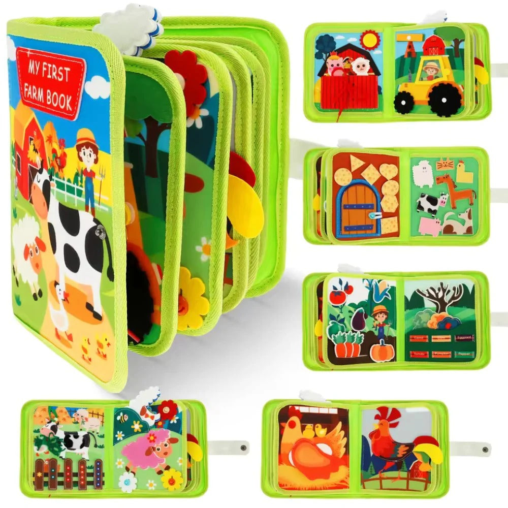 Sensory Montessori Farm Book