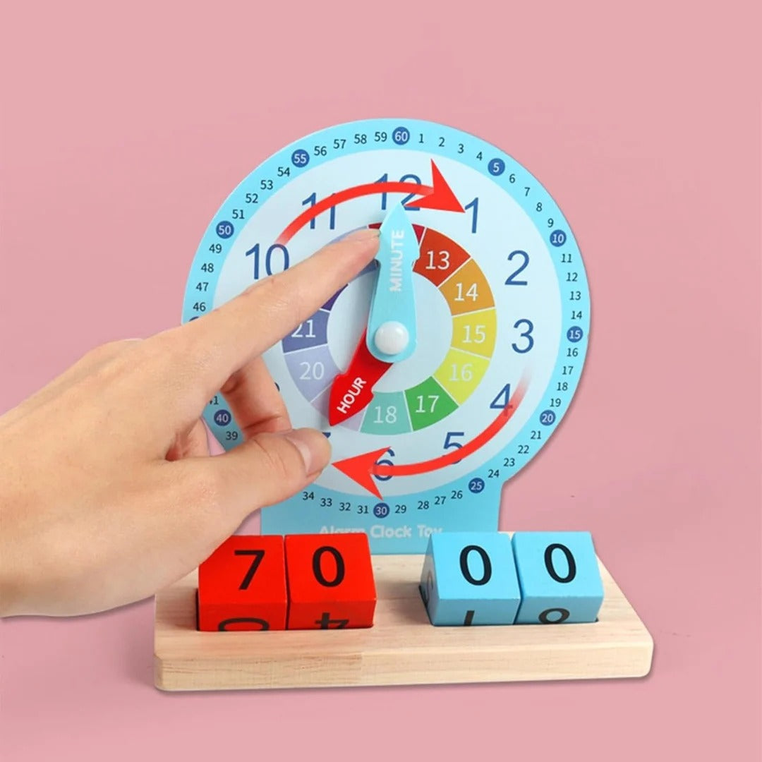 My First Learning Clock – Montessori Children's Clock