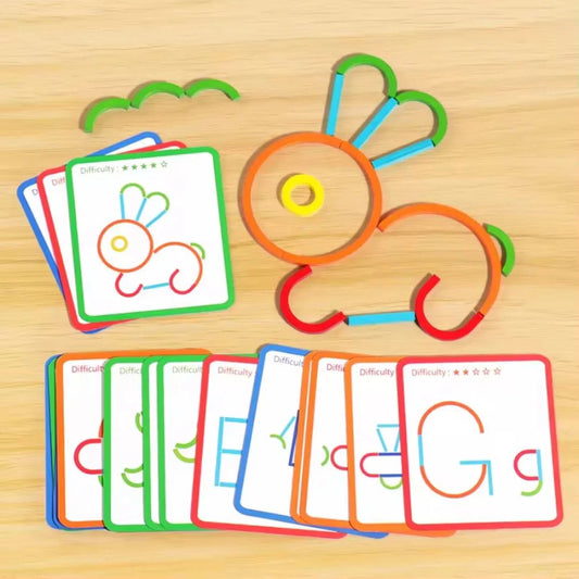 Educational Ring Puzzle Set