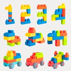 Soft Rubber Construction Set