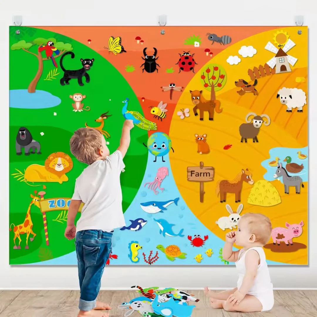 Montessori Felt Fun – Playful Learning Worlds