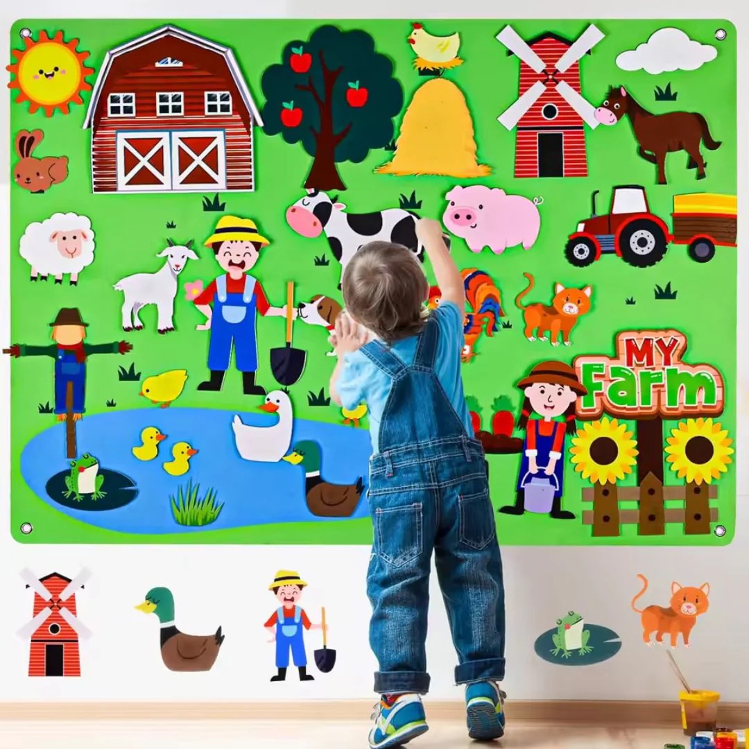 Montessori Felt Fun – Playful Learning Worlds