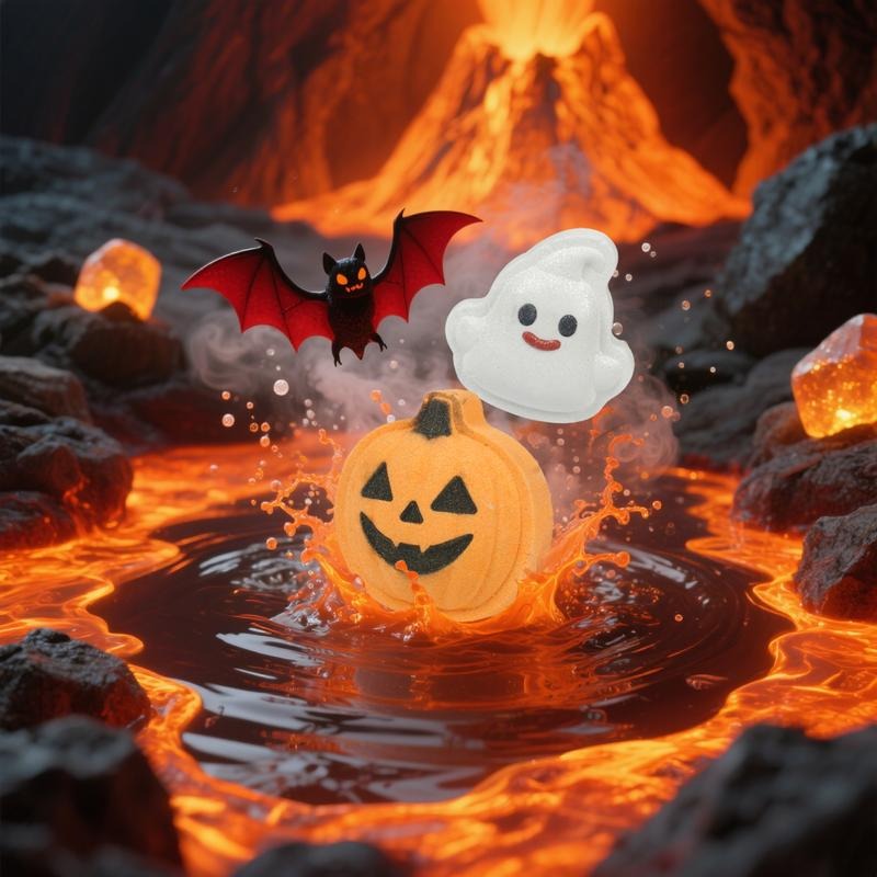 Spooky Halloween Bath Bombs Set
