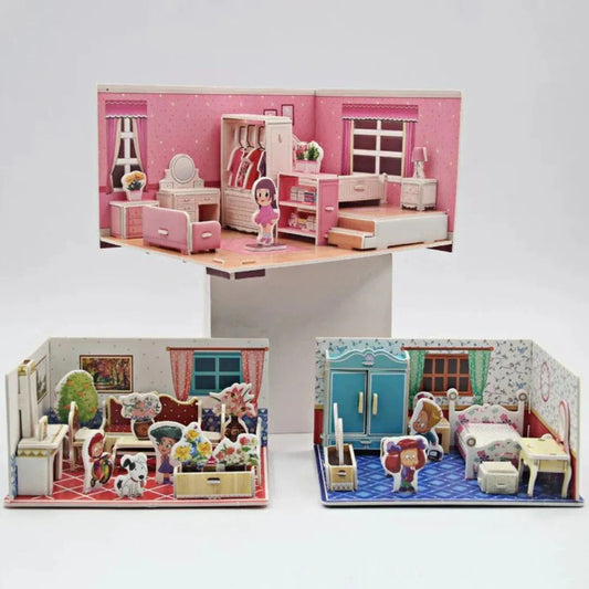 3D puzzle for building and discovering