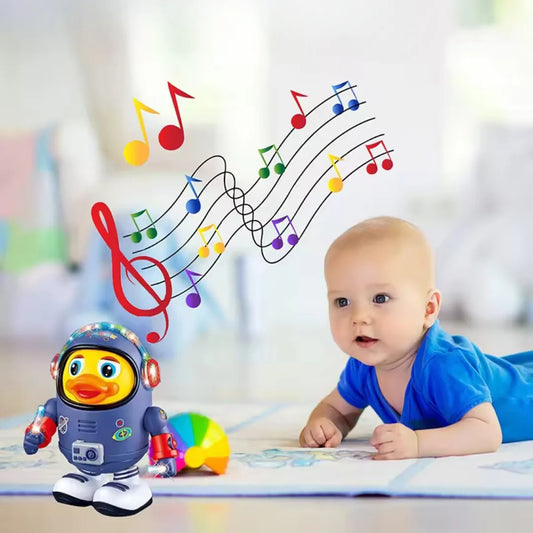 Dancing Duck – Funny space toy with music & movement