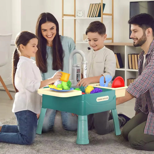 AquaChef – Play kitchen with real faucet for little chefs