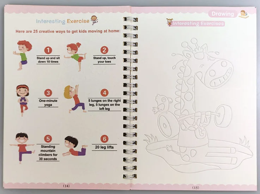 Childrens Magic Copybooks