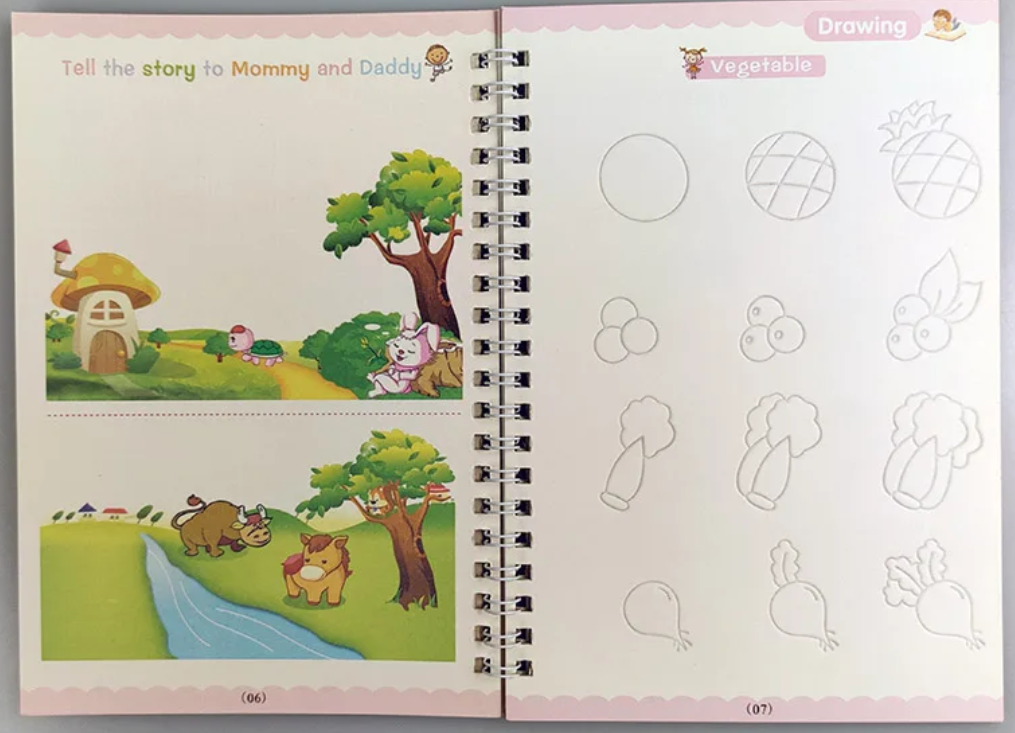 Childrens Magic Copybooks