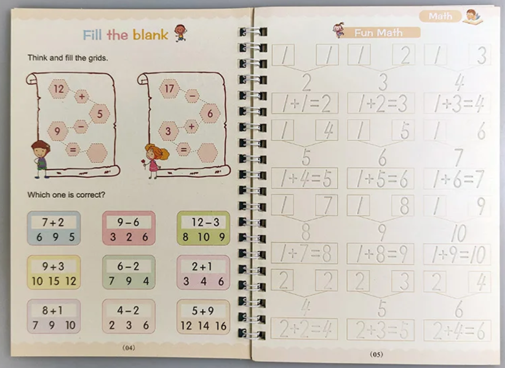 Childrens Magic Copybooks