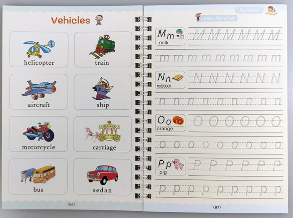Childrens Magic Copybooks