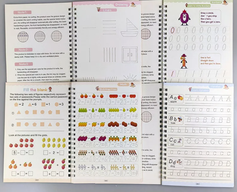 Childrens Magic Copybooks