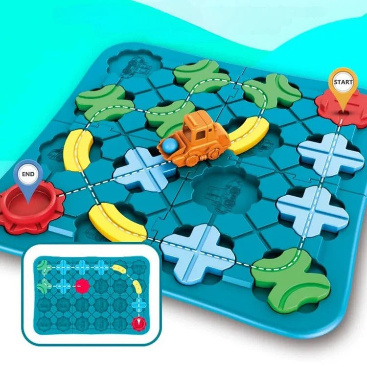 The Kids Logical Thinking Street Puzzle