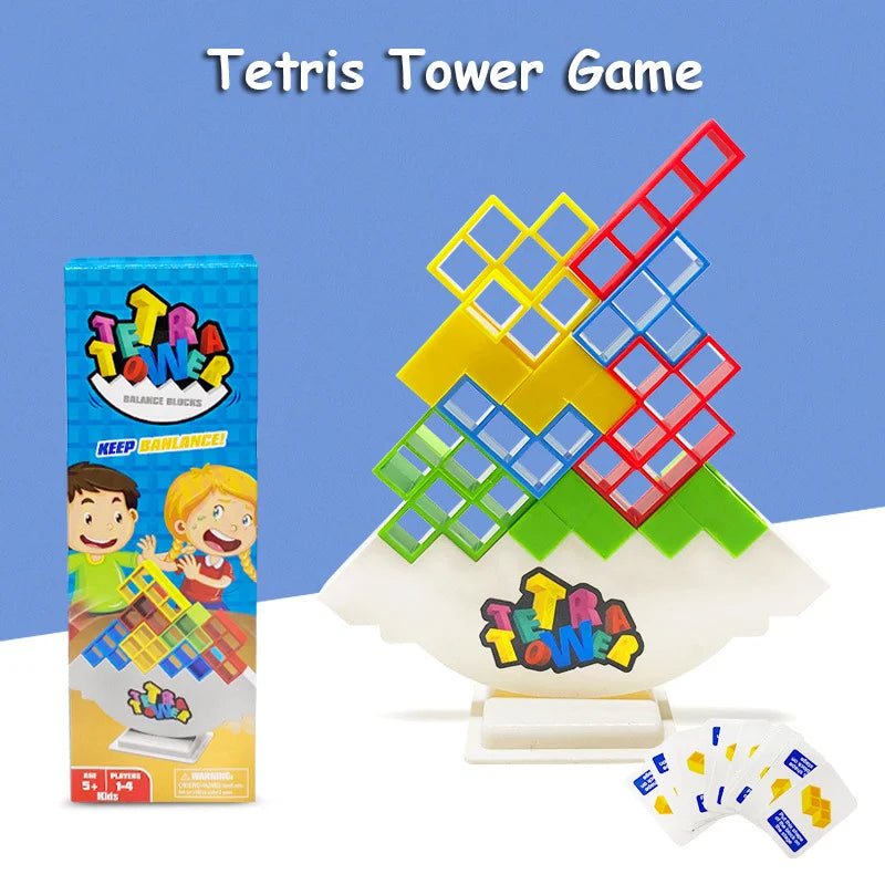 Tower Game For Kids & Adults