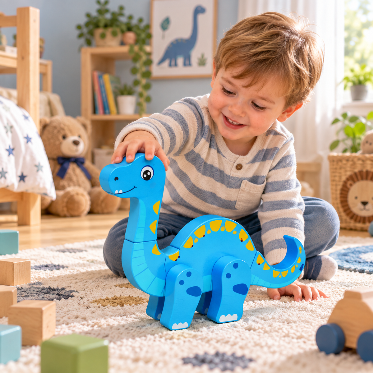 MagnaRex - Magnetic Dinosaur Building Set