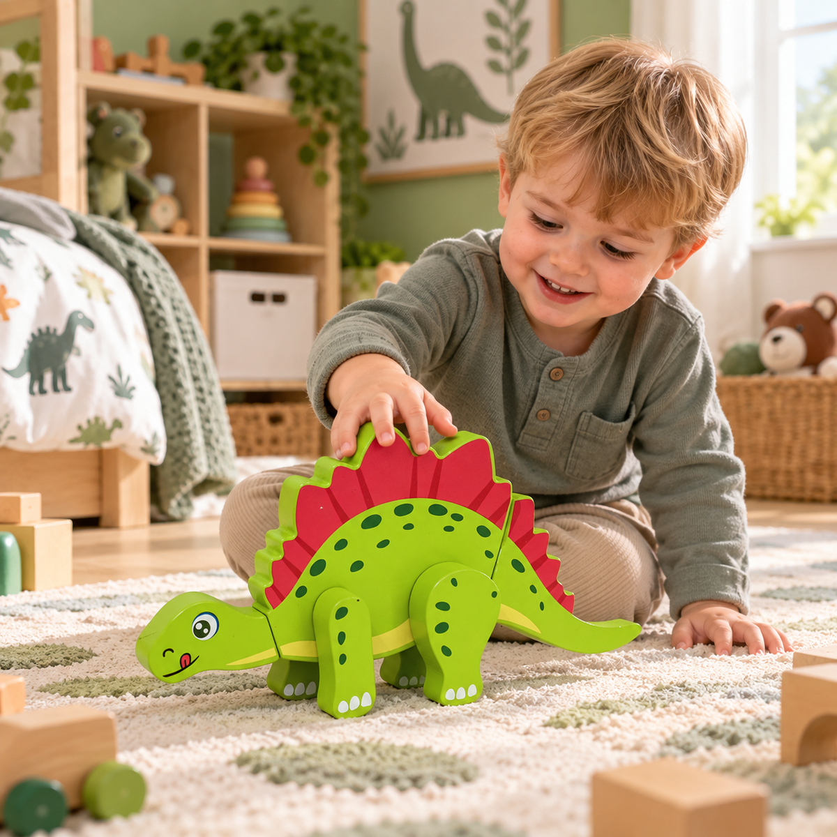 MagnaRex - Magnetic Dinosaur Building Set