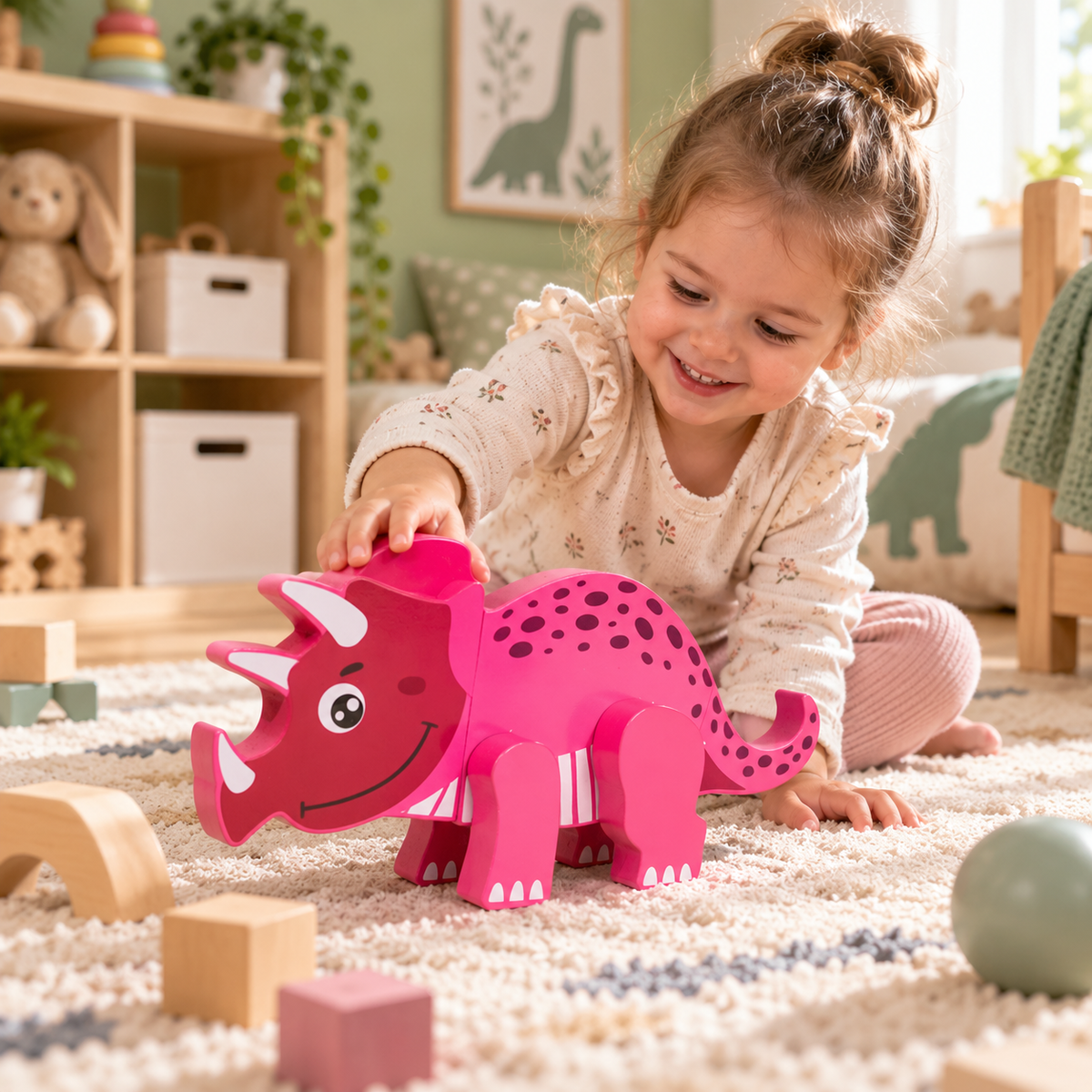 MagnaRex - Magnetic Dinosaur Building Set