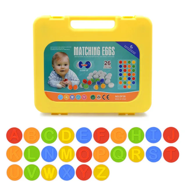 Montessori Toy - Geometric Eggs