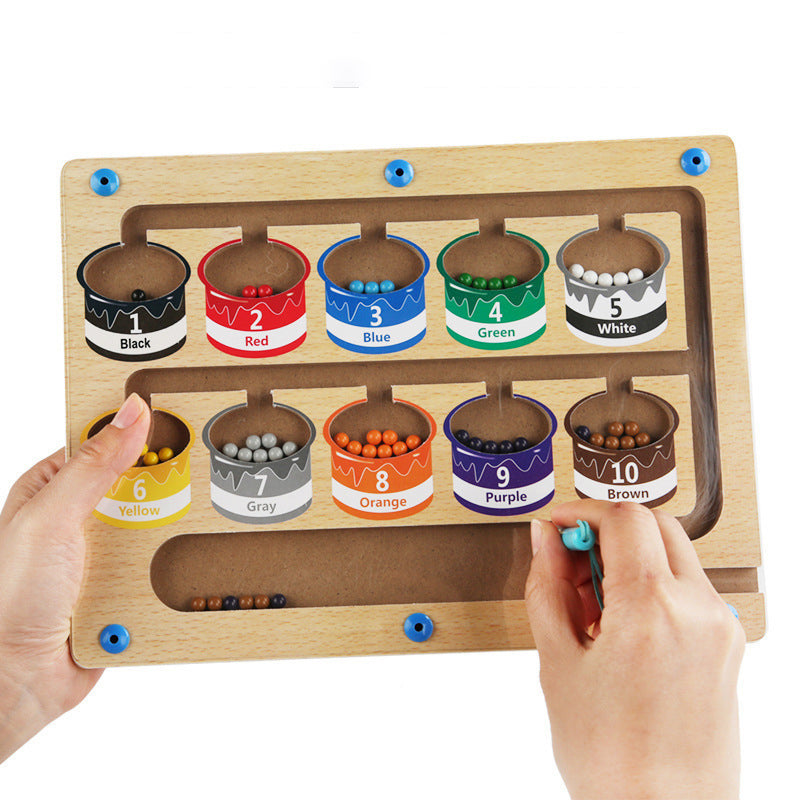 Colourful Maze - Montessori Toy