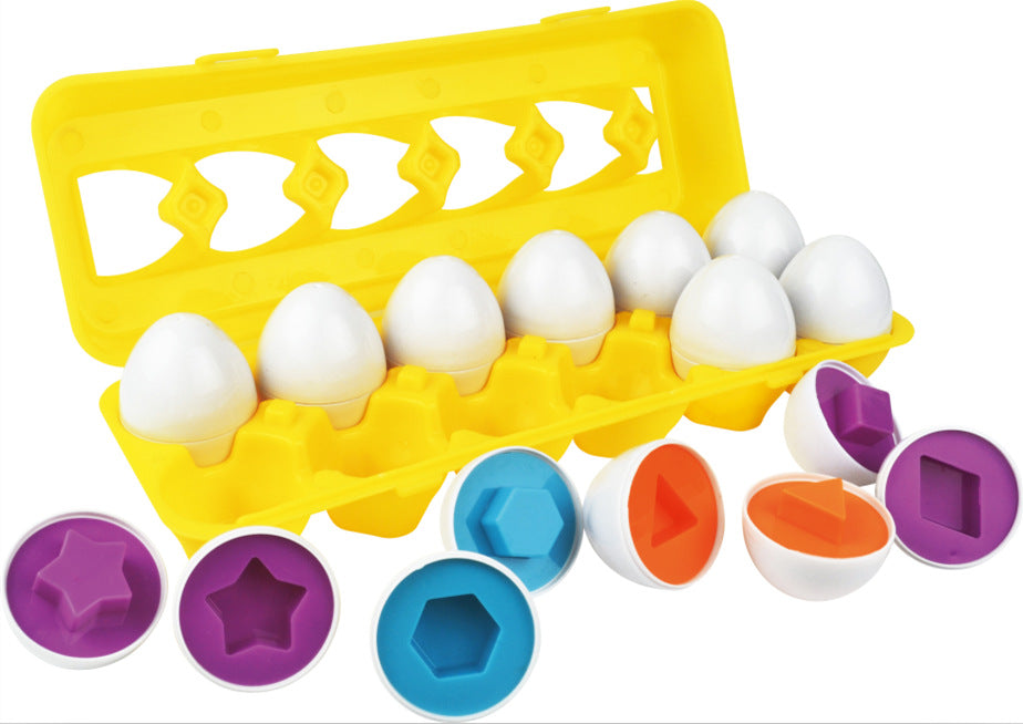 Montessori Toy - Geometric Eggs