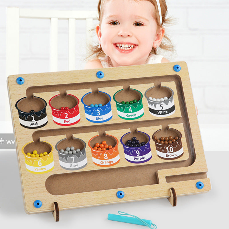 Colourful Maze - Montessori Toy