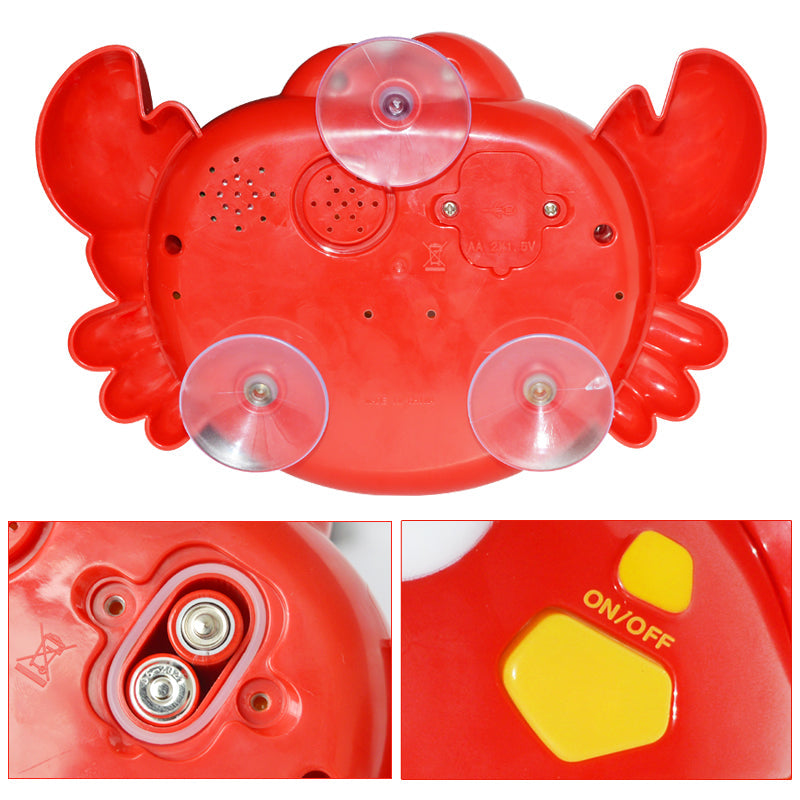 Crab Bubble Bath Maker